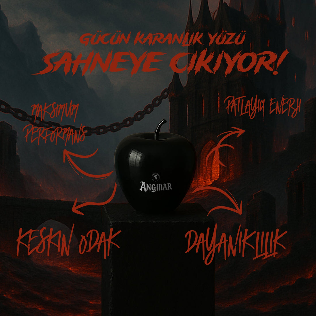 Angmar - Pre Workout: Enerjinizi Zirveye Taşıyın