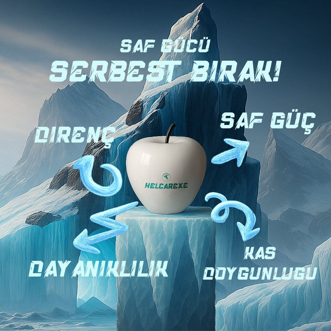 Helcarexe - Kreatin: Kas Gücünüzü Maksimuma Çıkarın