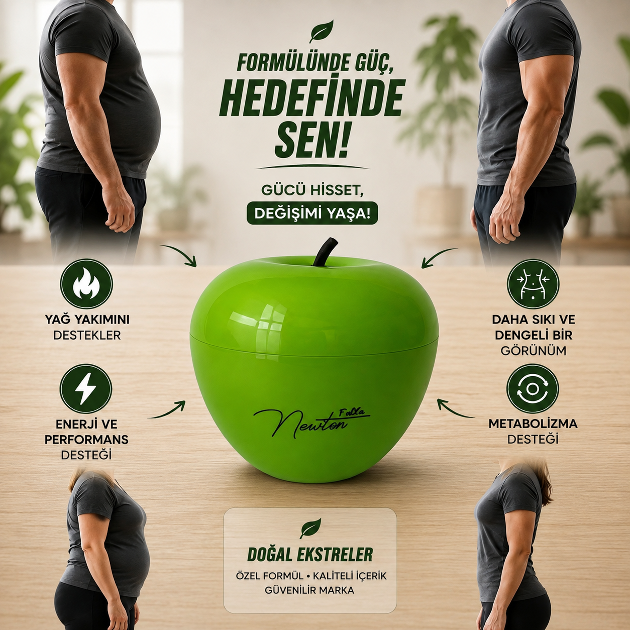 Newton L-Carnitine: Yağ Yakımını Hızlandıran Formül